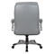 Office Star Products Office Chair, Silver, Leather, Swivel ECH75137-EC2 - alternate 7