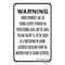 Signmission Vermont Equine, Heavy-Gauge Aluminum Rust Proof Parking Sign, 18" x 24", A-1824-25139 A-1824-25139 - alternate 3