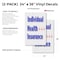 Signmission Individual Health Insurance, Vinyl Decals Only 24 Inch x 36 Inch, Vinyl Decal, 2PK DSB-2436-2PACK-IndividualHealthInsurance - alternate 2