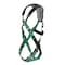 Msa Safety V-Form+ Harness, Standard, Back & Chest D-Rings, Tongue Buckle Leg Straps 10206093 - alternate 3