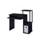 Homeroots 37" Black Computer Desk 491434 - alternate 1