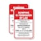 Signmission Dumping Is Forbidden By Law Es Prohibido Por La Le Aluminum, 18" x 24", A-1824-25230 A-1824-25230 - alternate 1