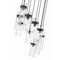 Z-Lite Fontaine 11 Light Chandelier, Matte Black, 26.25 In W x 15 In H 7002P5-11R-MB - alternate 5
