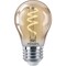 Signify EyeComfort 25W Equivalent Amber A15 Medium Dimmable Vintage LED Light Bulb 565655 - alternate 4