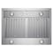 Victory 36-Inch 750 CFM Wall Mount Range Hood in Stainless Steel, Baffle Filters, Dimmable LED Lights Twister-36 - alternate 4