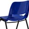Flash Furniture Navy Stack Chair-Black Frame, PK5 5-RUT-12-NVY-BLACK-GG - alternate 9