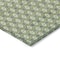 Homeroots 3' X 5' Green And Gray Floral Washable Indoor Outdoor Area Rug 610648 - alternate 4