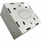 Tripp Lite SINGLE-GANG SURFACE MOUNTING BOX UK STYLE 86 X 86 X 47MM WHITE N042U-MB1 - alternate 14