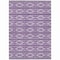 Homeroots 5' X 8' Purple Gray And Ivory Geometric Washable Indoor Outdoor Area Rug 599659 - alternate 8
