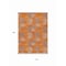 Homeroots 10' X 14' Orange Silver And Peach Polka Dot Washable Indoor Outdoor Area Rug 614688 - alternate 8