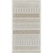 Homeroots 3' X 5' Beige and Brown Geometric Distressed Indoor Outdoor Area Rug 558745 - alternate 9