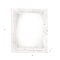 Homeroots 6" x 6" White Solid Wood Tabletop Picture Frame 380360 - alternate 3