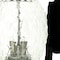 Homeroots Matte Black Pineapple Wall Light 398402 - alternate 3