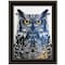 Homeroots Night Owl 3 Black Framed Print Wall Art 405103 - alternate 1