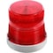 Edwards Signaling Warning Light, Red, (6) LED, 120V AC, 65 FPM, 4 9/32 in Dia., Panel/Conduit 48XBRMR120A - alternate 1