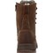 Georgia Boot Athens SuperLyte 8" Waterproof Side-Zip Moc Toe Work Boot, Brown, Size 9 GB00724 - alternate 4