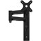 Atdec full motion monitor arm channel mount, suits flat screen monitors up to 26.5 lbs, curved AWMS-46W35-B - alternate 1