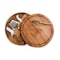 Picnic Time Family Of Brands Atlanta Falcons - Acacia Circo Cheese Cutting Board & Tools Set, (Acacia Wood) 855-04-512-023-2 - alternate 1