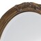 Homeroots 33" Gold Oval Framed Accent Mirror 383720 - alternate 4