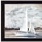 Homeroots Sailboat on Water 1 Black Framed Print Wall Art 415844 - alternate 5
