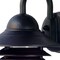 Homeroots Matte Black Three Tier Lamp Shade Outdoor Wall Light 398634 - alternate 5