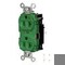 Hubbell Wiring Device-Kellems Straight Blade Receptacle, 5-20R, 20 A, 125V AC, 2 Pole, 3 Wire, Surface Mount, Grounded HBL8300STGN - alternate 3