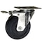 Service Caster 4 Inch SS Soft Rubber Top Plate Caster with Total Lock Brake SCC-SSTTL20S414-SRS - alternate 1