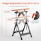 Vevor 4-in-1 Polished Roller Stand Max Load 440 lb Adjustable 33-50 in for Woodworking YH-WB004 - alternate 8