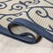 Jonathan Y Madrid Vintage Filigree Textured Weave Navy/Beige 3 ft. x 5 ft. Indoor/Outdoor Area Rug SMB107G-3 - alternate 8