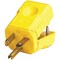 Leviton 20A 125V 3-Wire 2-Pole Python Cord Plug 081-05356-0VY - alternate 2