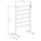 Anzzi Kiln 6-Bar Floor Mounted Towel Warmer Rack in Polished Chrome TW-AZ068CH - alternate 5