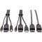 Eaton EATON Tripp Lite Series Dual DisplayPort KVM Cable Kit - DP, USB, 3.5 mm Audio 3xM/3xM + DP M/M P783-006-DP - alternate 1