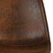 Homeroots Set of Four Espresso and Black Faux Suede and Steel Dining Side Chairs, 4PK 719326 - alternate 9