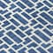 Homeroots 5' X 8' Navy Blue And Ivory Geometric Washable Indoor Outdoor Area Rug 594858 - alternate 9