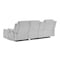 Global Furniture Usa Contemporary U8879 Grey 1 Power Pushback Sectional With Led And Global Ss Spkr U8879-GRY 1-PB SEC W/LED&GL SS SPKR - alternate 4