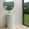 Whitehaus Collection Britannia Freestanding Cylindrical Shaped Bathroom Basin with Single Faucet Hole Drill B-GTE - alternate 6