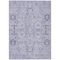Homeroots 3' X 5' Lavender Purple And Gray Oriental Washable Indoor Outdoor Area Rug 582092 - alternate 8