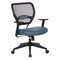 Space Seating 55 Series AirGrid Back Managers Chair, Dillon Blue 5500-R105 - alternate 1
