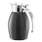 Service Ideas Nicollet Series 0.6-Liter Stainless Vacuum Insulated Carafe with Flip-Top Lid in Radiant Black NIC06BSBL - alternate 4