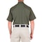 First Tactical Short Sleeve Shirt, 35% Cotton, 65% Polyester, Button, 0 Pocket(s), Olive Drab Green, S 112012 - alternate 3