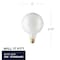 Bulbrite Pack of 12 Incandescent G40 Medium Screw Base E26 Light Bulb, 60 Watt, White, 12PK 861046 - alternate 3