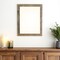 Homeroots 16" x 20" Gray Solid Wood Hanging Picture Frame 380280 - alternate 3