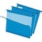 Pendaflex FOLDER, HANGING, LTR, 1/5, BLUE, 25PK 415215BLU - alternate 2