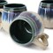 Meritage Lexington 4 Piece 20 Ounce Stoneware Two Tone Mug Set in Blue Multi 121835.01 - alternate 6