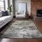 Homeroots 3' X 5' Beige Taupe And Gray Abstract Washable Indoor Outdoor Area Rug 577745 - alternate 7