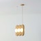 Vidalite Orbita Pendant Light with Natural Wood Finish, Frosted Glass Shade, Integrated LED Bulbs CE1009206 - alternate 8