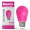 Bulbrite 25-Watt Equivalent Ceramic Pink Color S14 Weatherproof Outdoor E26 Medium Base LED Light Bulb, 10PK 862323 - alternate 6