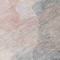 Homeroots 8' Salmon And Gray Round Abstract Washable Indoor Outdoor Area Rug 631853 - alternate 4