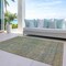 Homeroots 8' X 10' Green Gold And Charcoal Abstract Washable Indoor Outdoor Area Rug 588921 - alternate 6