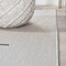 Jonathan Y Vinales Diamond Stripe Light Gray/Black 2 ft. x 8 ft. Indoor/Outdoor Runner Rug SMB204B-28 - alternate 7